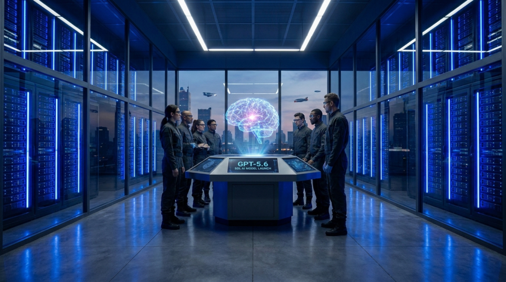 GPT-5.6 Sol AI model neural network data center