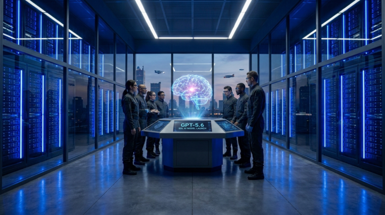 GPT-5.6 Sol AI model neural network data center