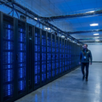 Meta Compute data center server racks powering Meta's new AI cloud business